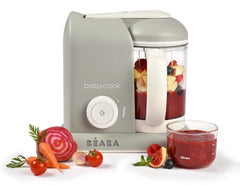 BEABA Babycook Solo front view for quick homemade baby meals