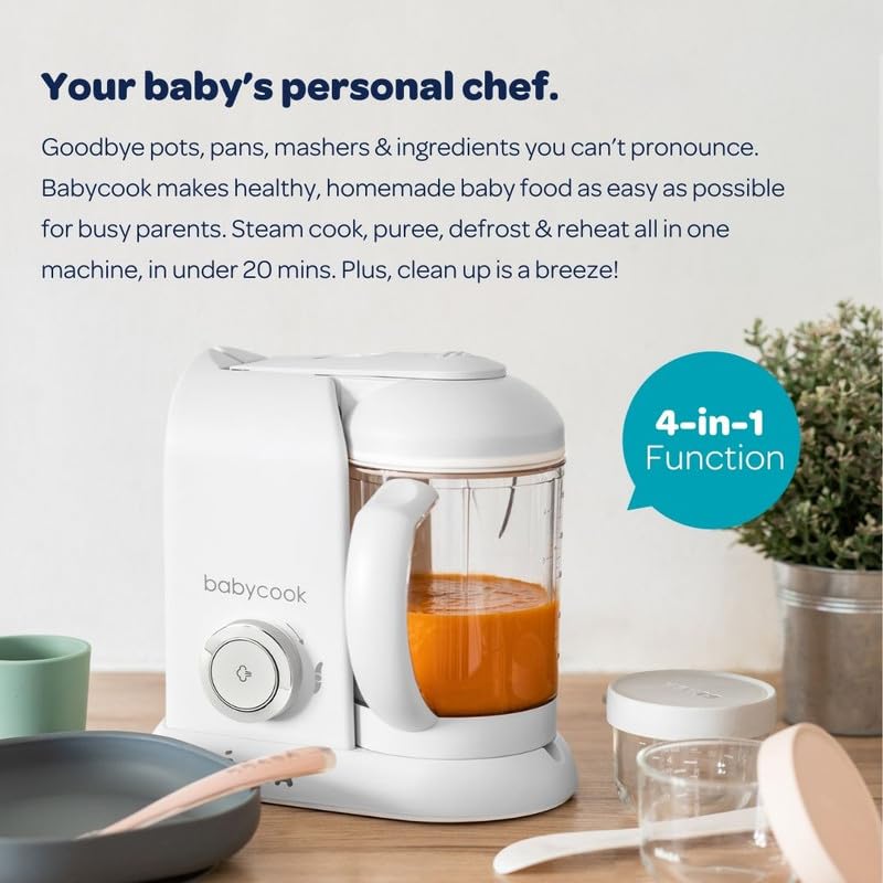 Beaba Babycook Solo Tritan bowl is BPA-free and durable