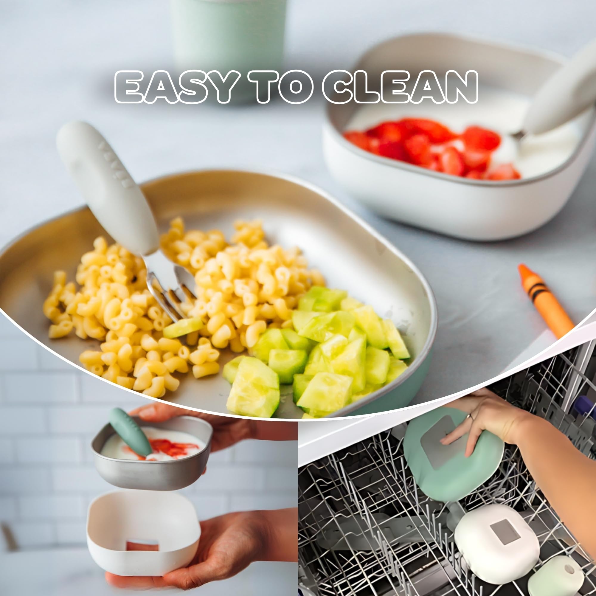 Beaba meal-set microwave-safe-refrigerator-safe demonstrates versatile heating and storage options.