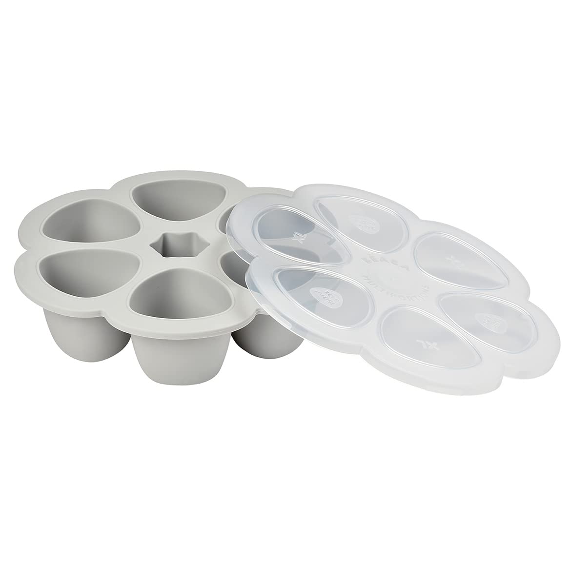 BEABA Multiportions Cloud freezer tray helps portion and freeze meals.