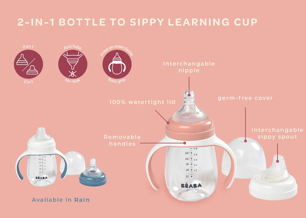 BEABA Rain fully disassemblable design simplifies cleaning and hygiene checks