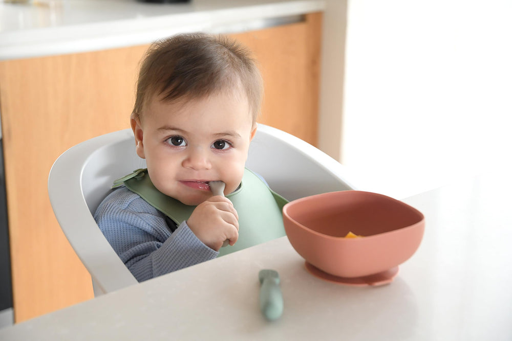 BEABA silicone pre-spoon dishwasher-safe for busy parents