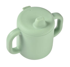 Beaba sippy cup handles promote secure grip during early self-feeding