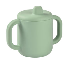 Beaba sippy cup lid and spout ensure leak-free snacks or drinks on the go