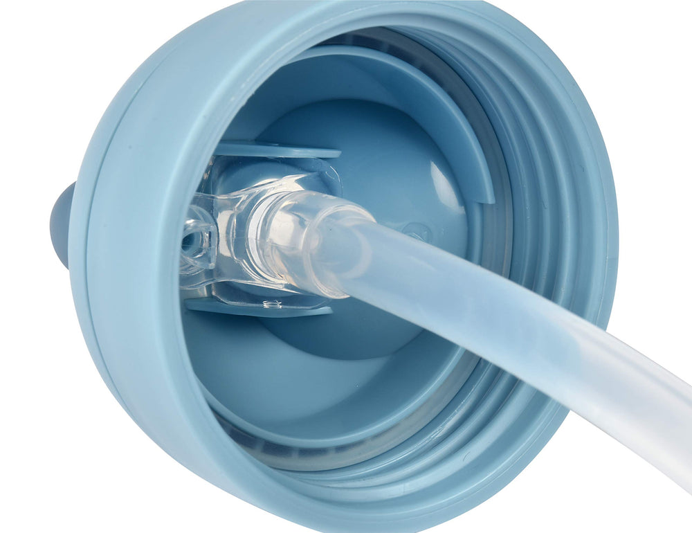 Beaba Straw Sippy Cup Rain valve design minimizes mess during sipping