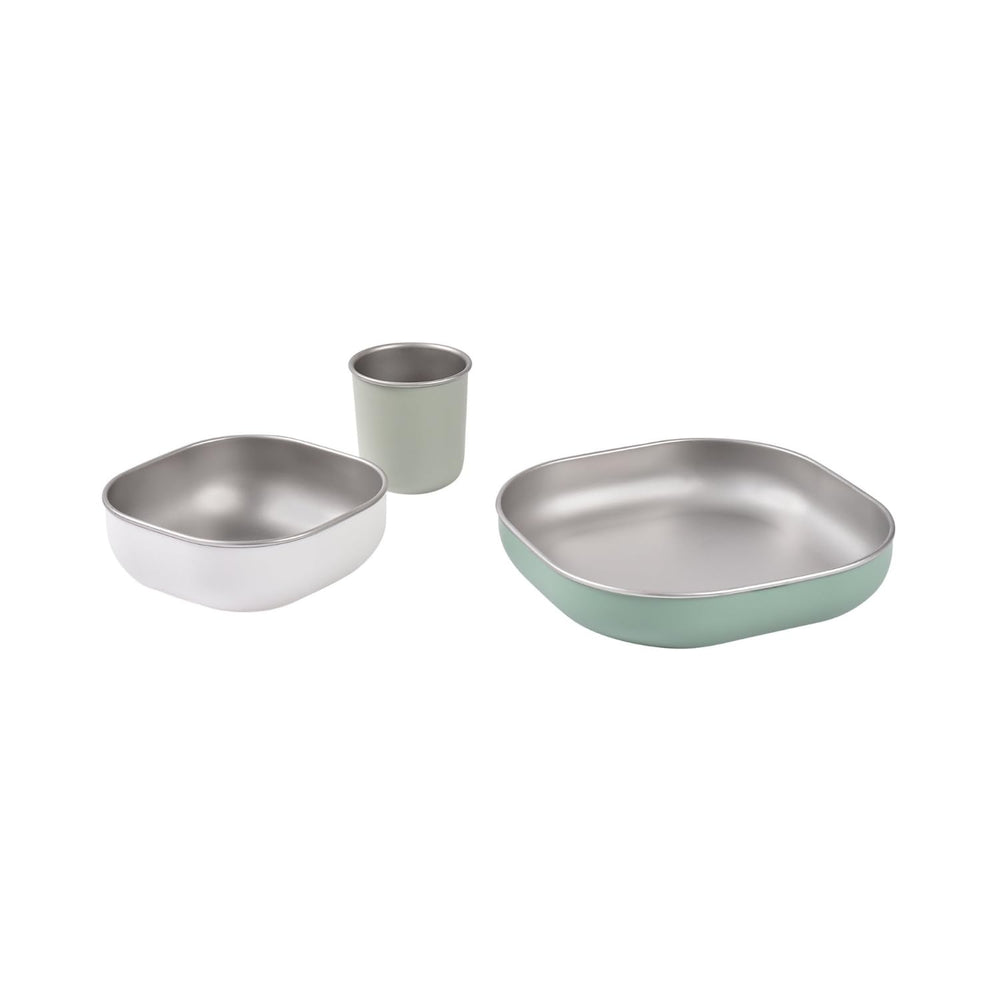 Beaba sturdy-durable-design stainless-steel construction ensures long-lasting family meals.