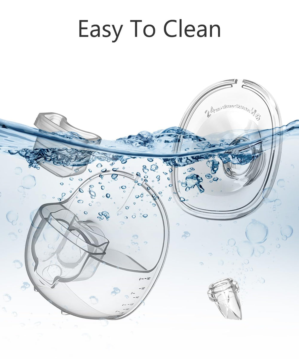 Beaina all-in-one design makes cleaning quicker after pumping.
