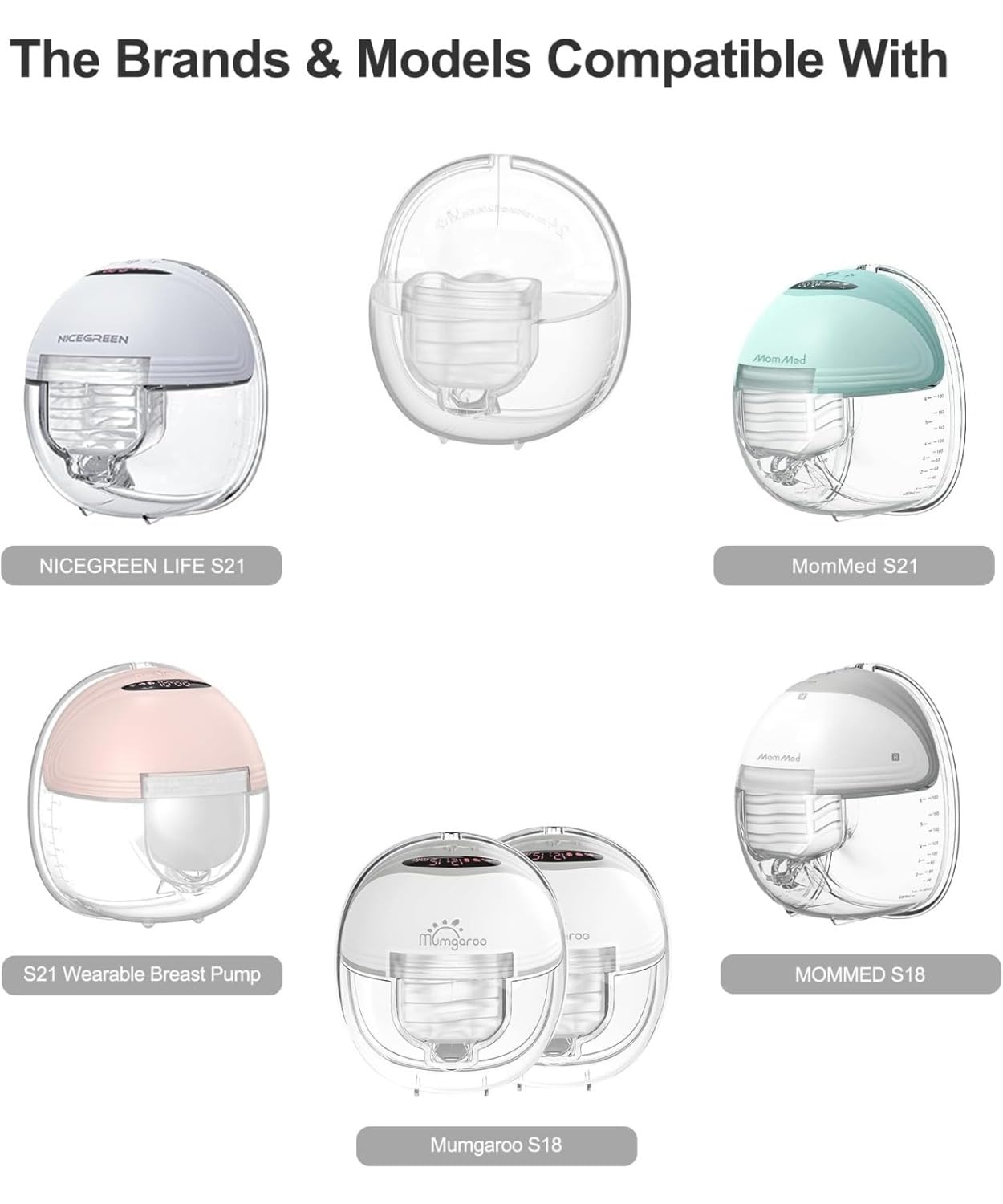Beaina duckbill valves and silicone diaphragm promote one-way milk flow and reduced spills.