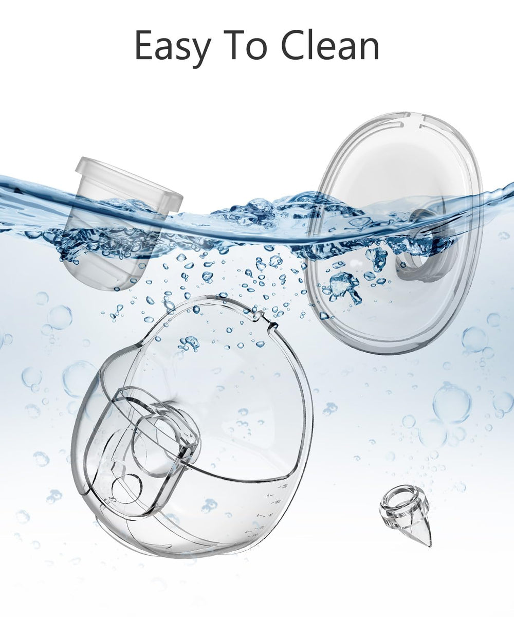 Beaina milk collector cup holds up to 150ml for stored milk on the go