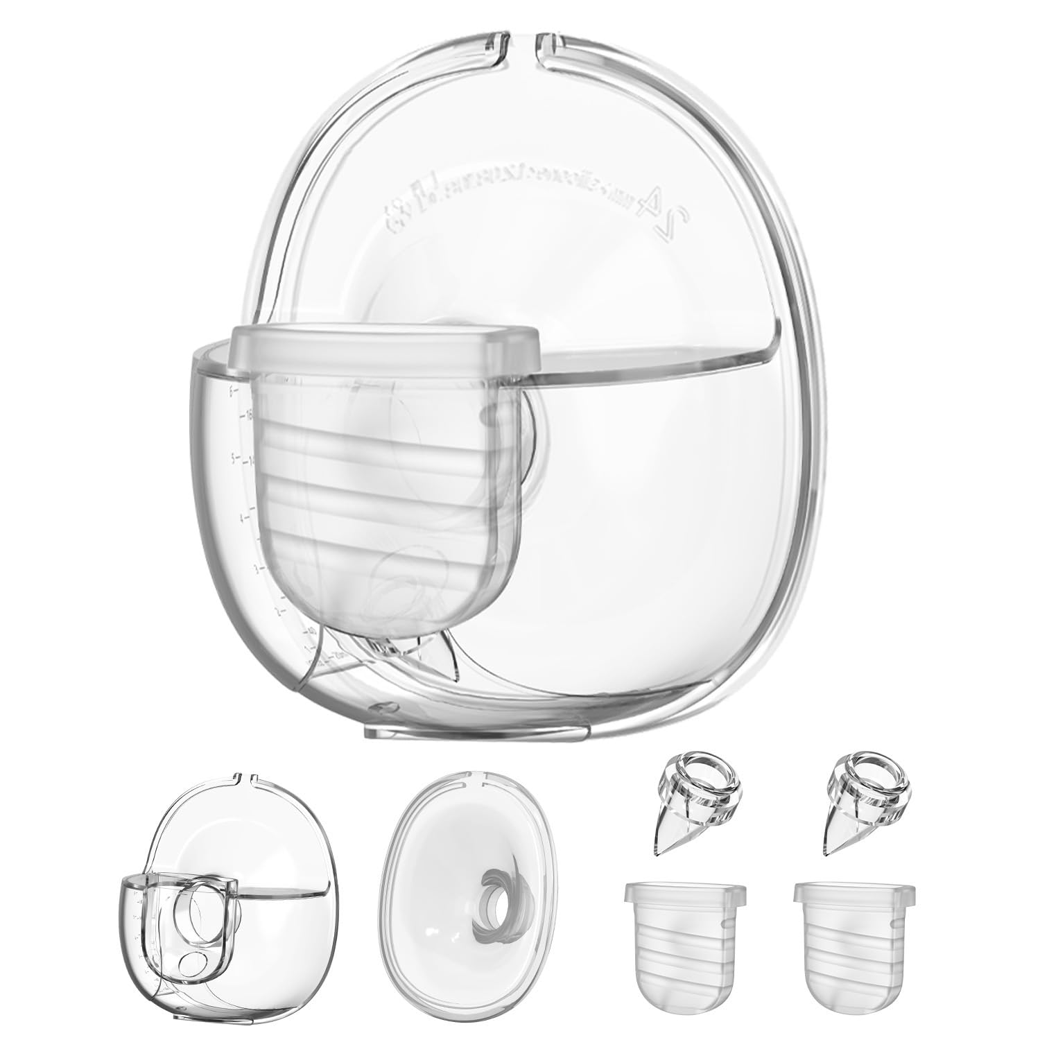 Beaina wearable pump duckbill valve shows leak-free milk flow during use.