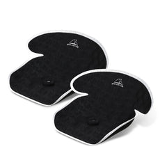 Bear and Care piddle pad on stroller protecting against spills during travel.