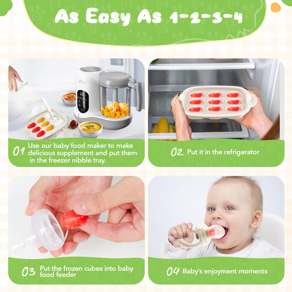 Bear Baby silicone texture closeup shows soft non toxic material for gentle teething.