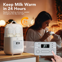 Bear Bottle Warmer auto-shutoff provides safety during late-night feeds.