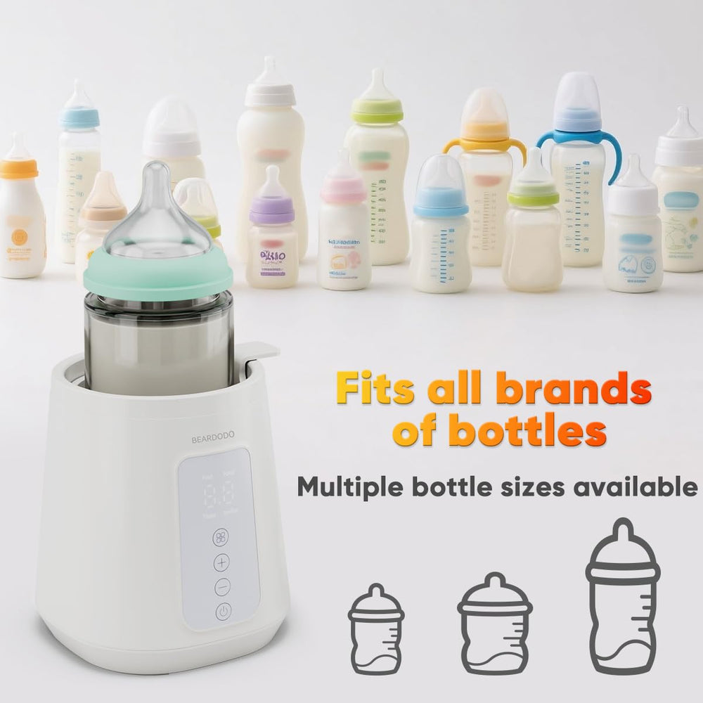 BEARDODO Baby Bottle Warmer bottle-tray keeps bottles easy to retrieve