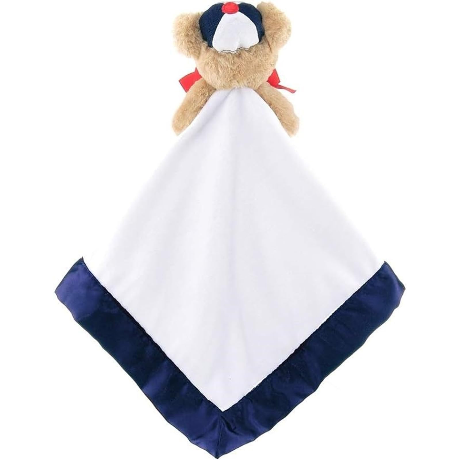 Bearington baseball design with embroidered eyes offers safe, engaging play.
