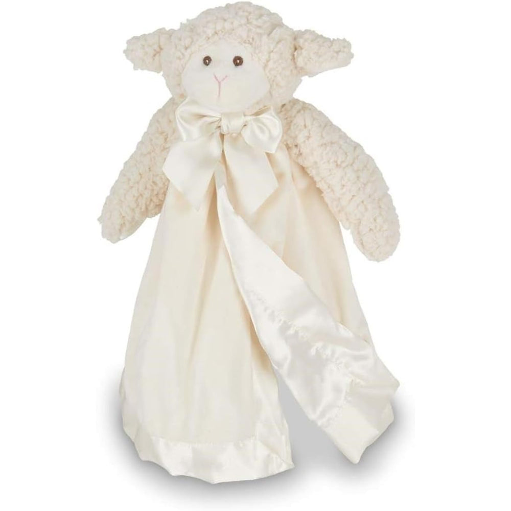 Bearington Baby Lamby Snuggler during nap-time cuddles