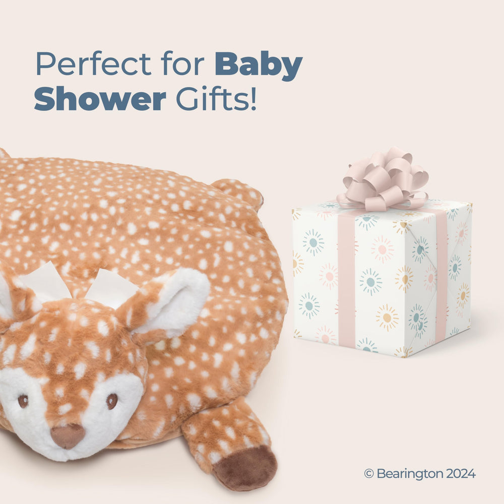 Bearington Lil’ Willow tummy time mat machine washable design for easy cleanup