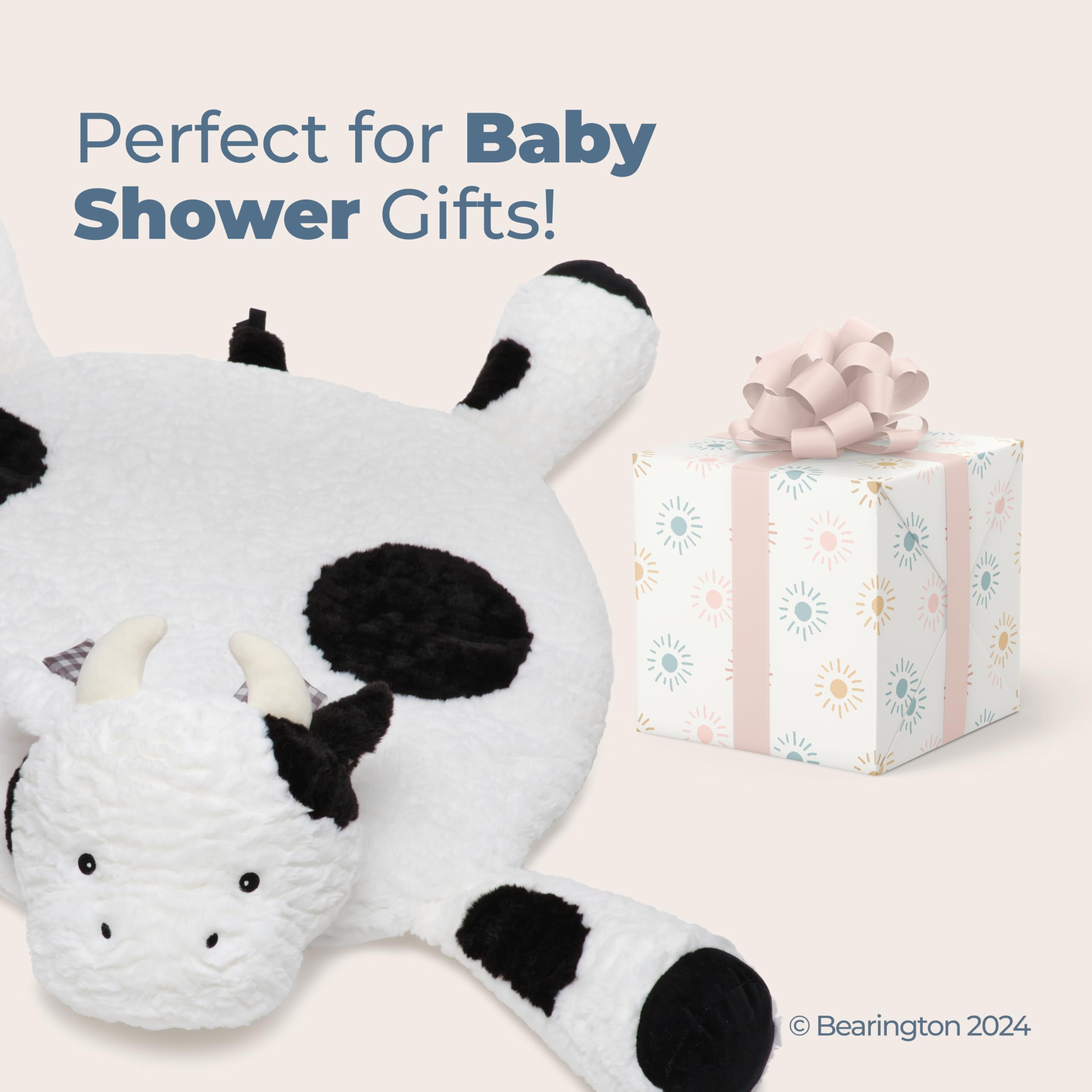 Bearington Collection machine washable mat simplifies cleanup after spills and accidents.