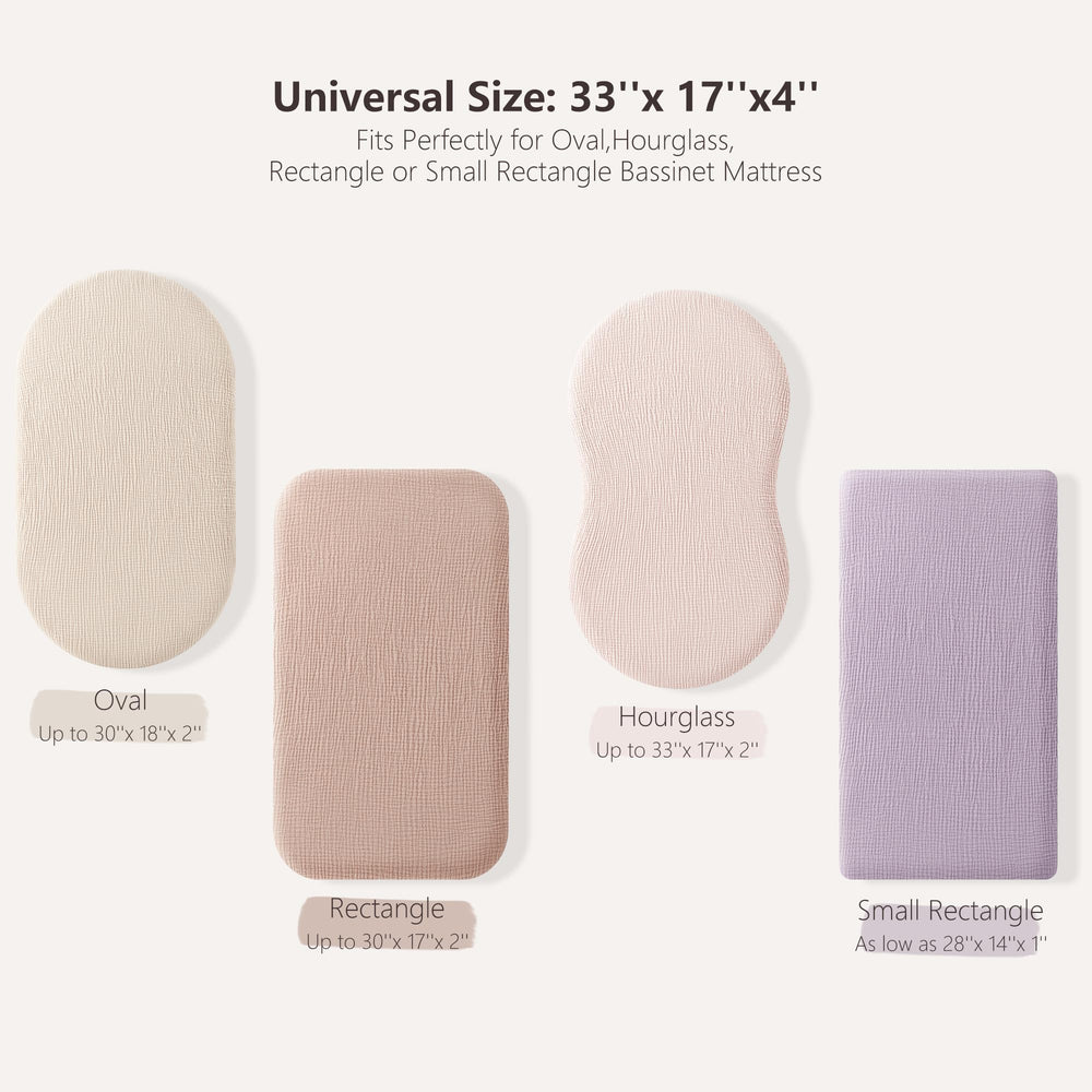 Bearmoss oval-fit image shows snug elastic band for secure sleep.