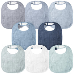 Bearmoss mint iceberg closeup showing 100% cotton softness for delicate baby skin.