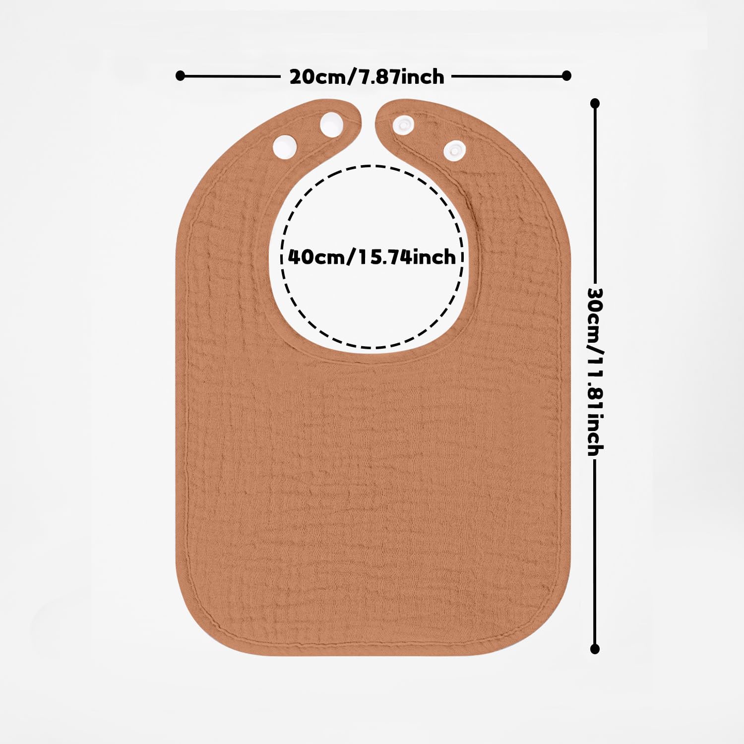 Bearmoss 10-pack bibs in attractive gift packaging