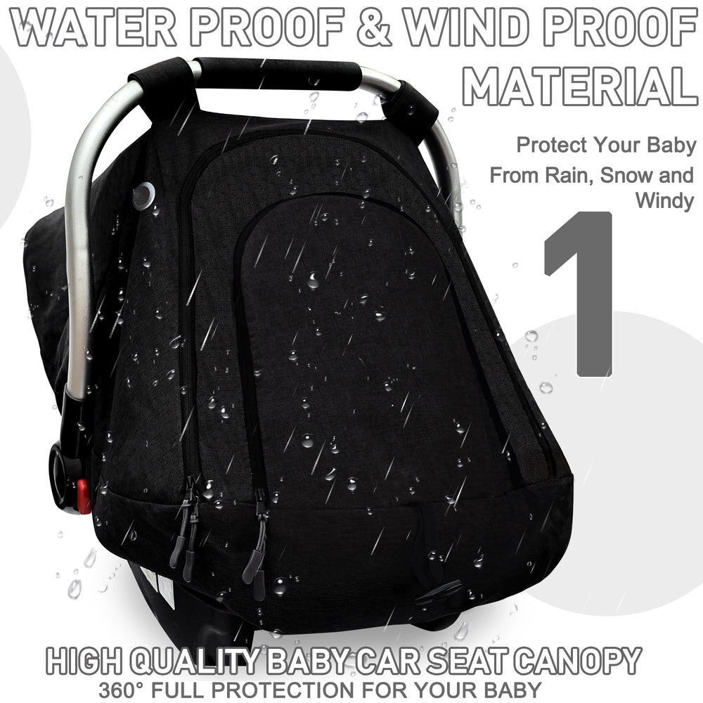 beatoutou car seat cover air vent window provides visibility and fresh air
