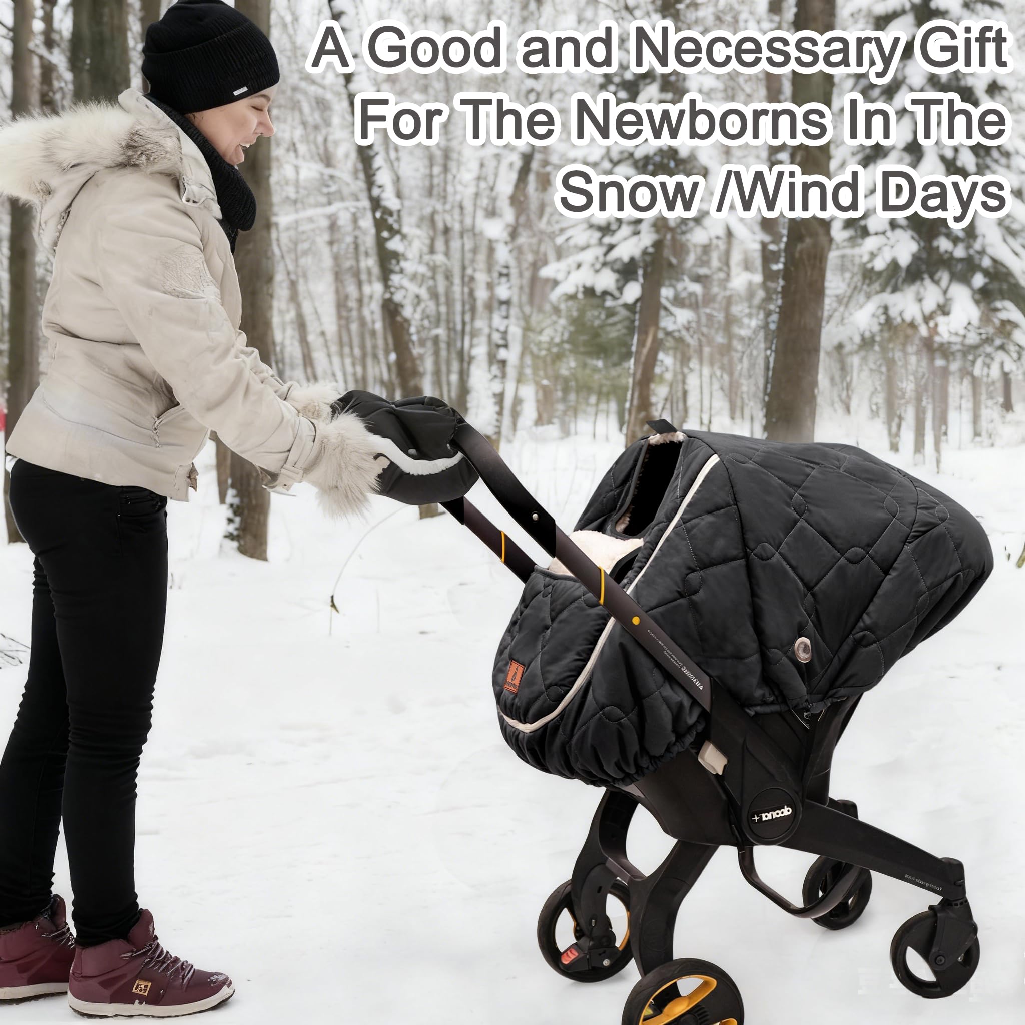 Beatoutou machine-washable care at 30°C for quick cleanup after winter outings.