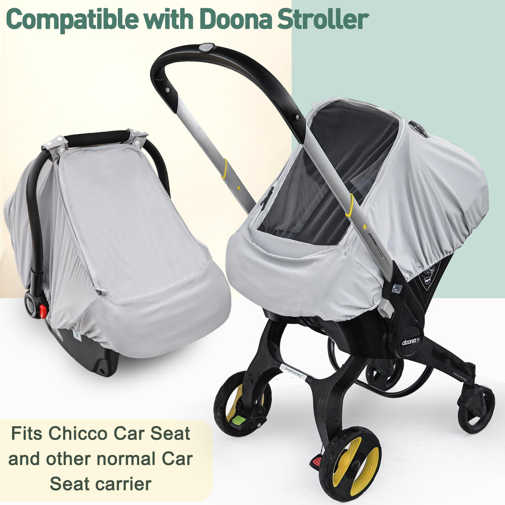 Beatoutou machine-washable baby cover resists stains for daily use.
