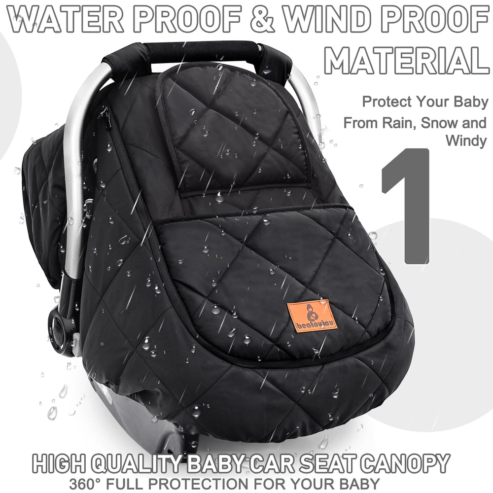 Beatoutou waterproof exterior fabric closeup protecting against weather