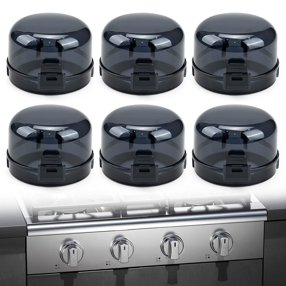 BEATURE 6-pack stove knob safety covers organized for child safety in the kitchen