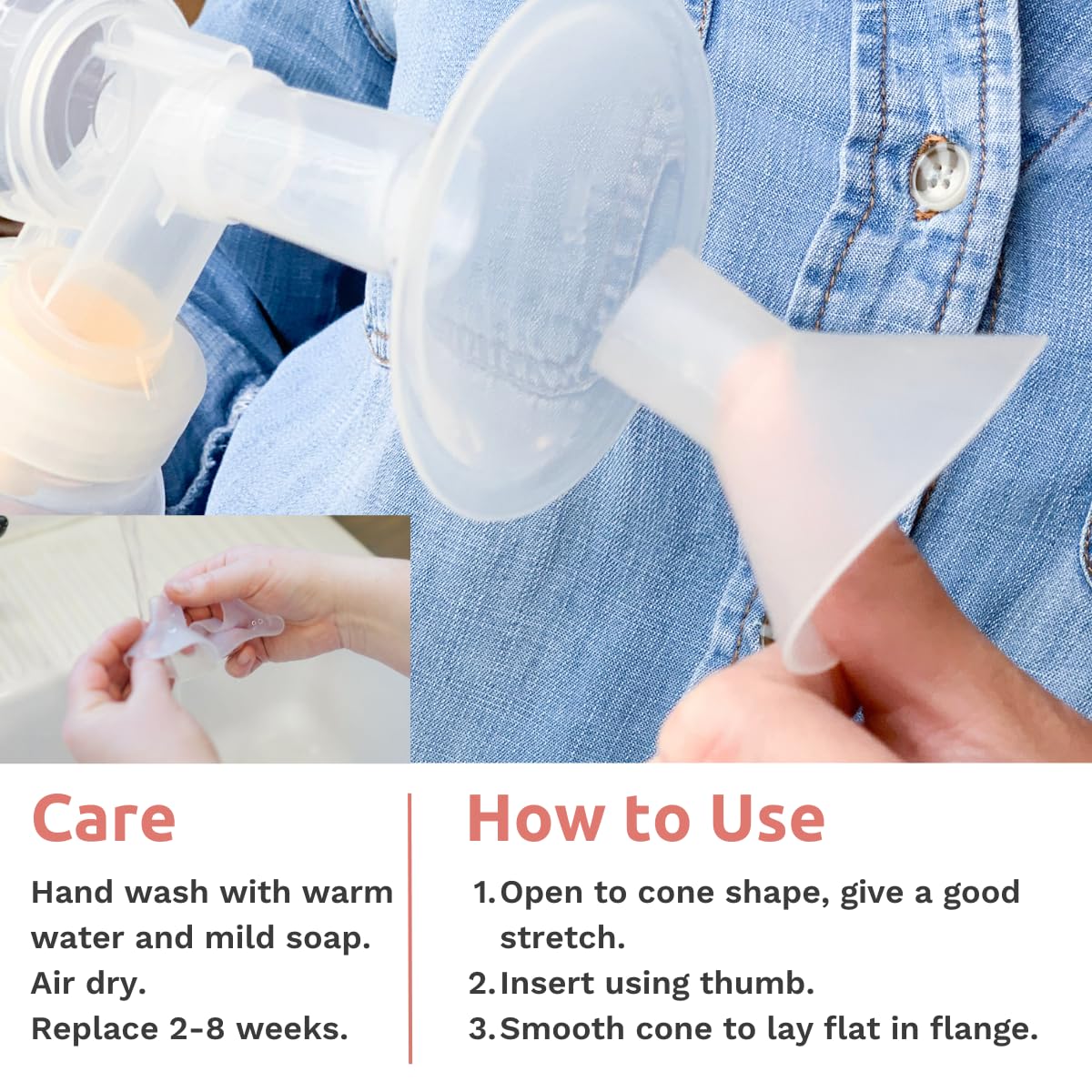 BeauGen BPA-free and latex-free cushions for safe, gentle use