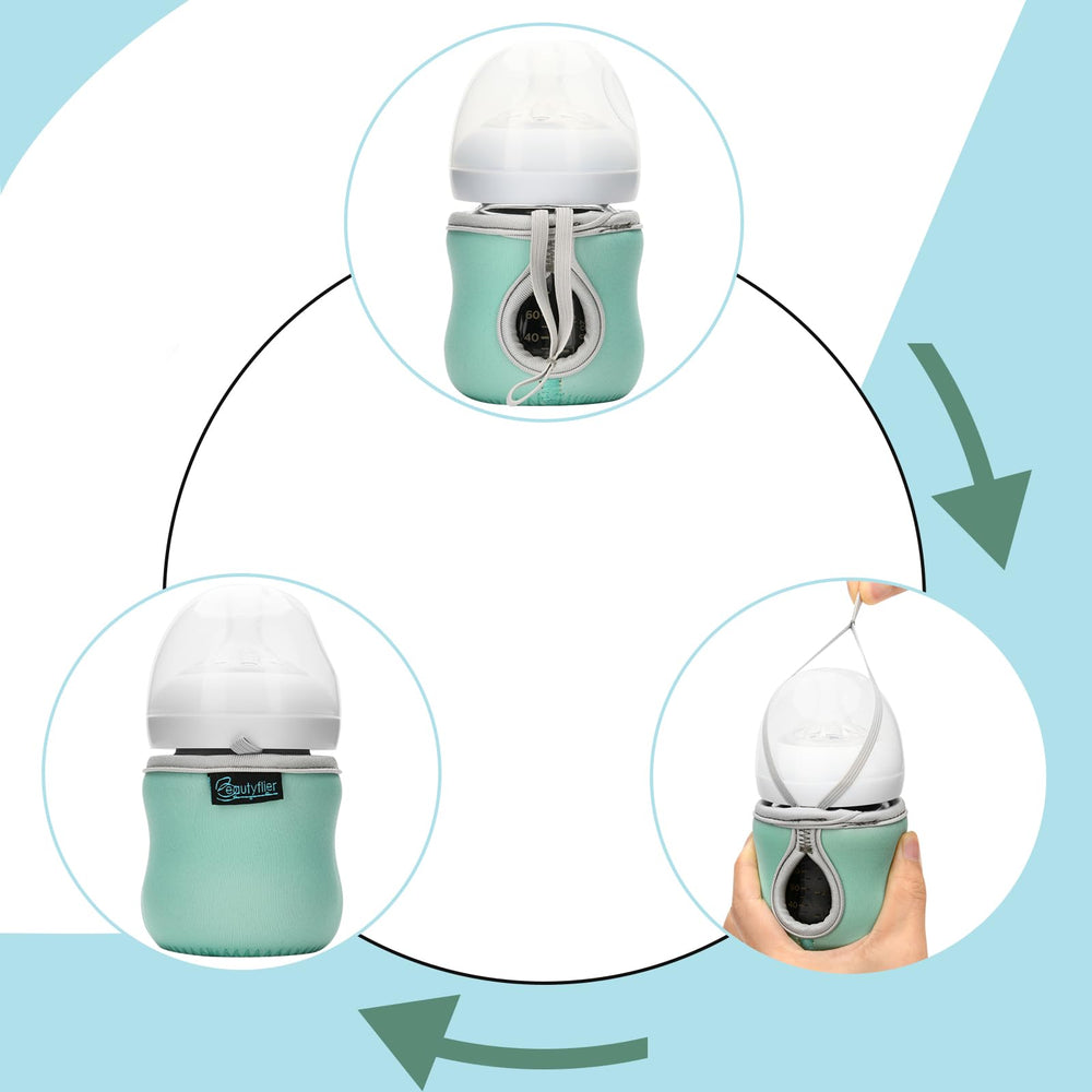 Beautyflier window-view sleeve shows liquid level for quick feeding checks