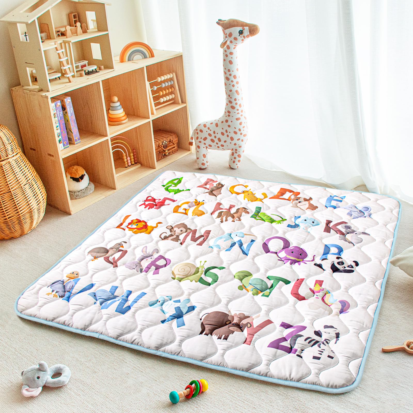 Beavtaens animal alphabets pattern encourages early learning