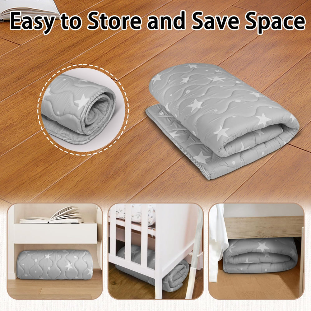 Beavtaens baby play mat machine washable for fast cleaning after spills.