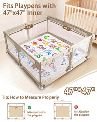Beavtaens play mat back with non-slip dots for stable grip.