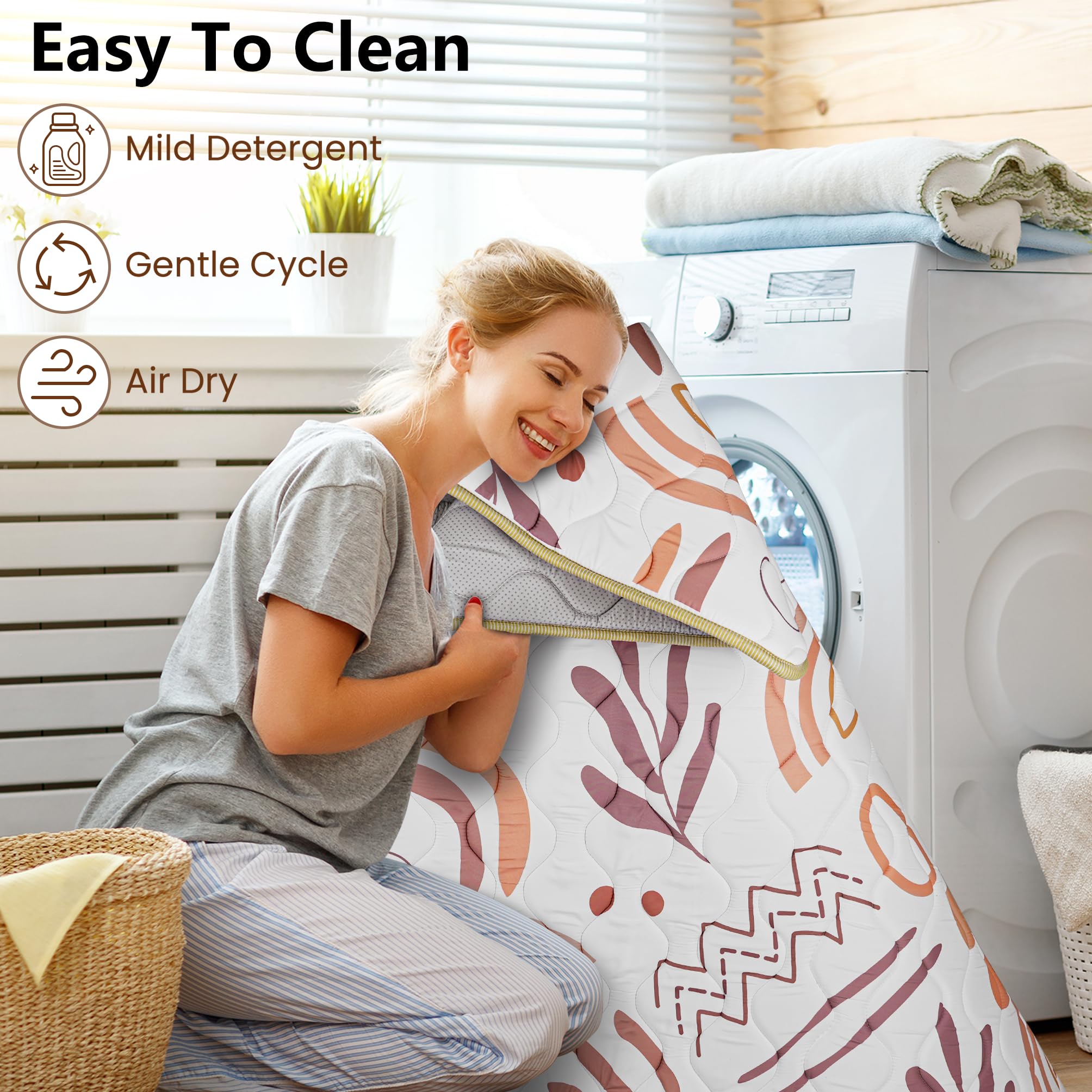 Beavtaens baby play mat unfolded, highlighting large play area.