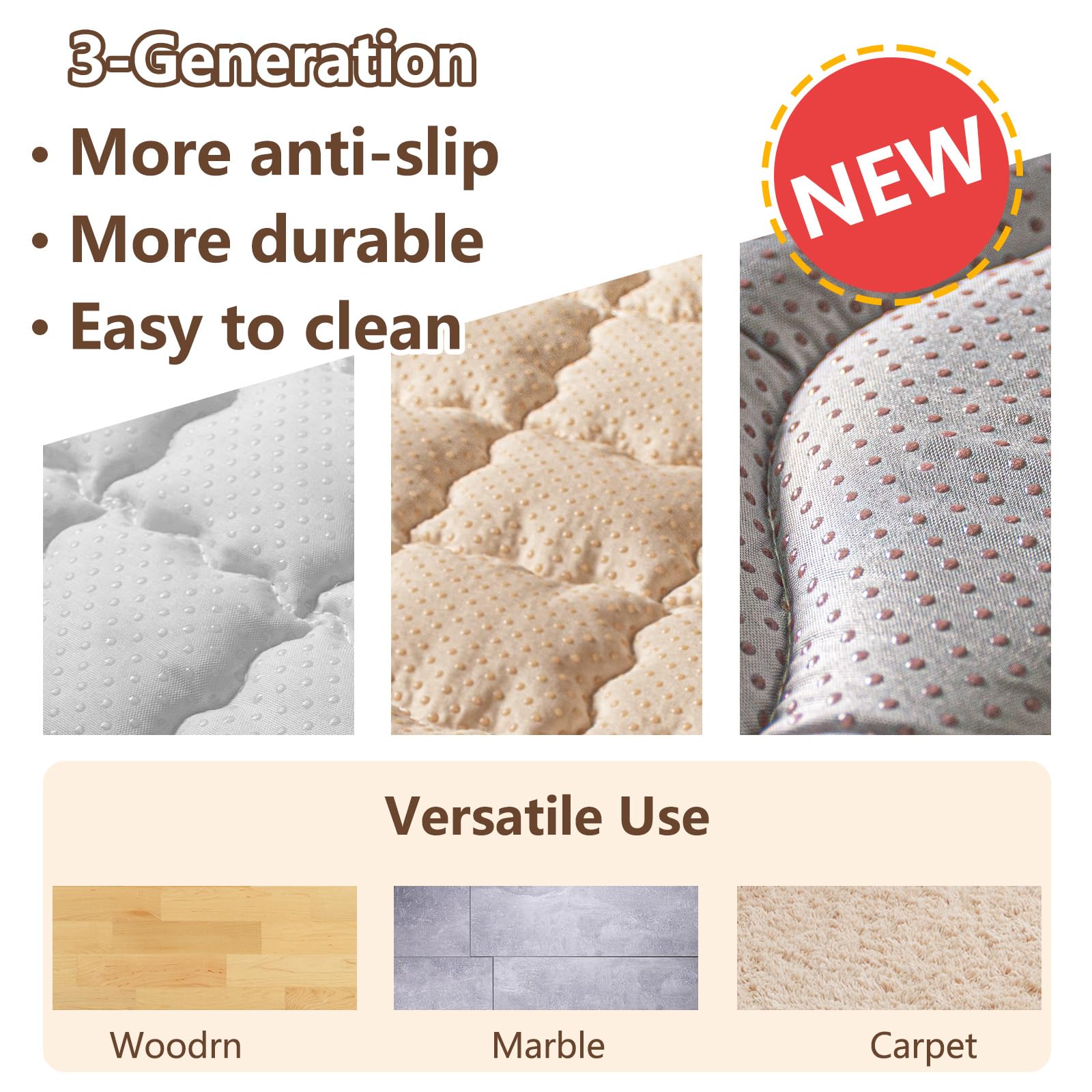 Beavtaens Boho Nature playmat soft fabric close-up highlighting plush texture