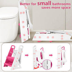 Beavtaens adjustable-height seat adapts to growing toddlers' toilet needs