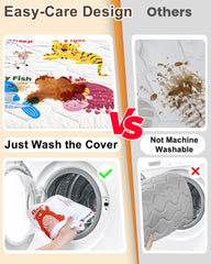 Beavtaens foam baby play mat core thickness highlighted for cushioning