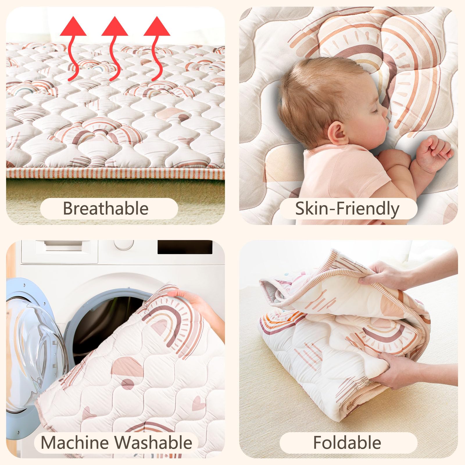 Beavtaens machine-washable tag demonstrates easy cleaning after messes