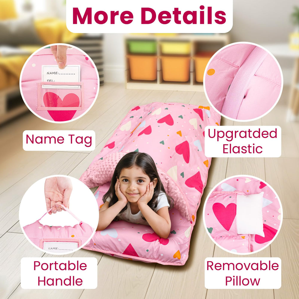 Beavtaens nap mat with removable cover for simple cleaning after playtime