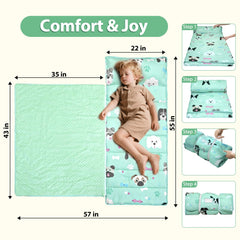 Beavtaens nap mat minky dot fabric closeup adds gentle texture and warmth