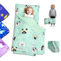 Beavtaens nap mat ultra-large 55-inch long cozy surface for toddlers on the go