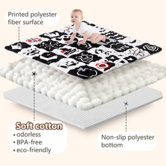 Beavtaens play mat outdoors on grass illustrates versatile use for parks and picnics