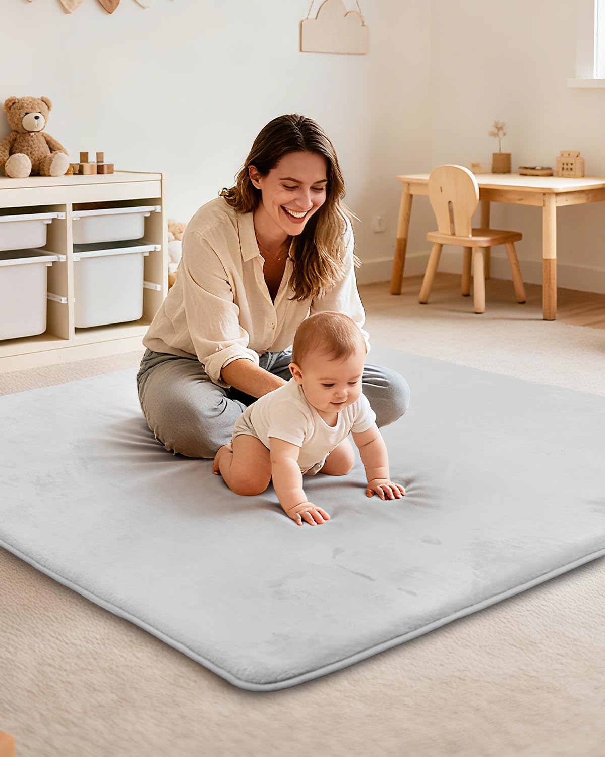 Beavtaens versatile mat suits playrooms, tents, and living areas.