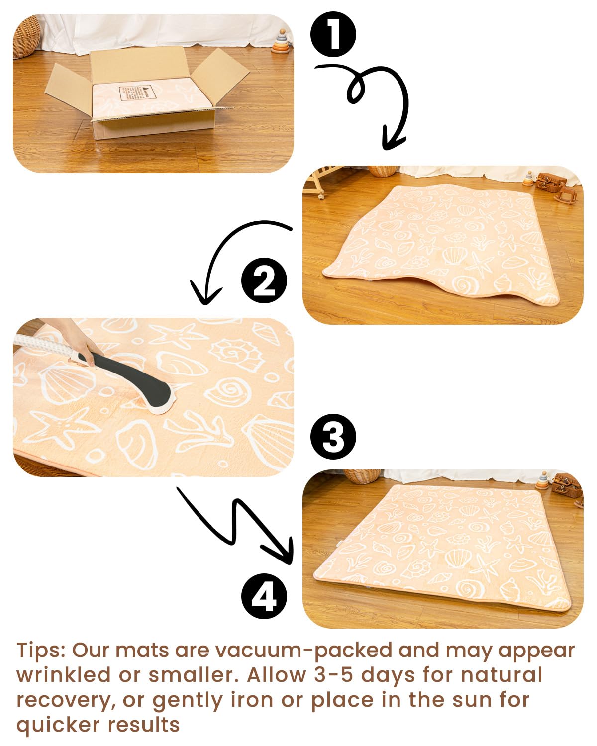 Beavtaens storage-strap design shown for compact packing and travel-friendly setup.