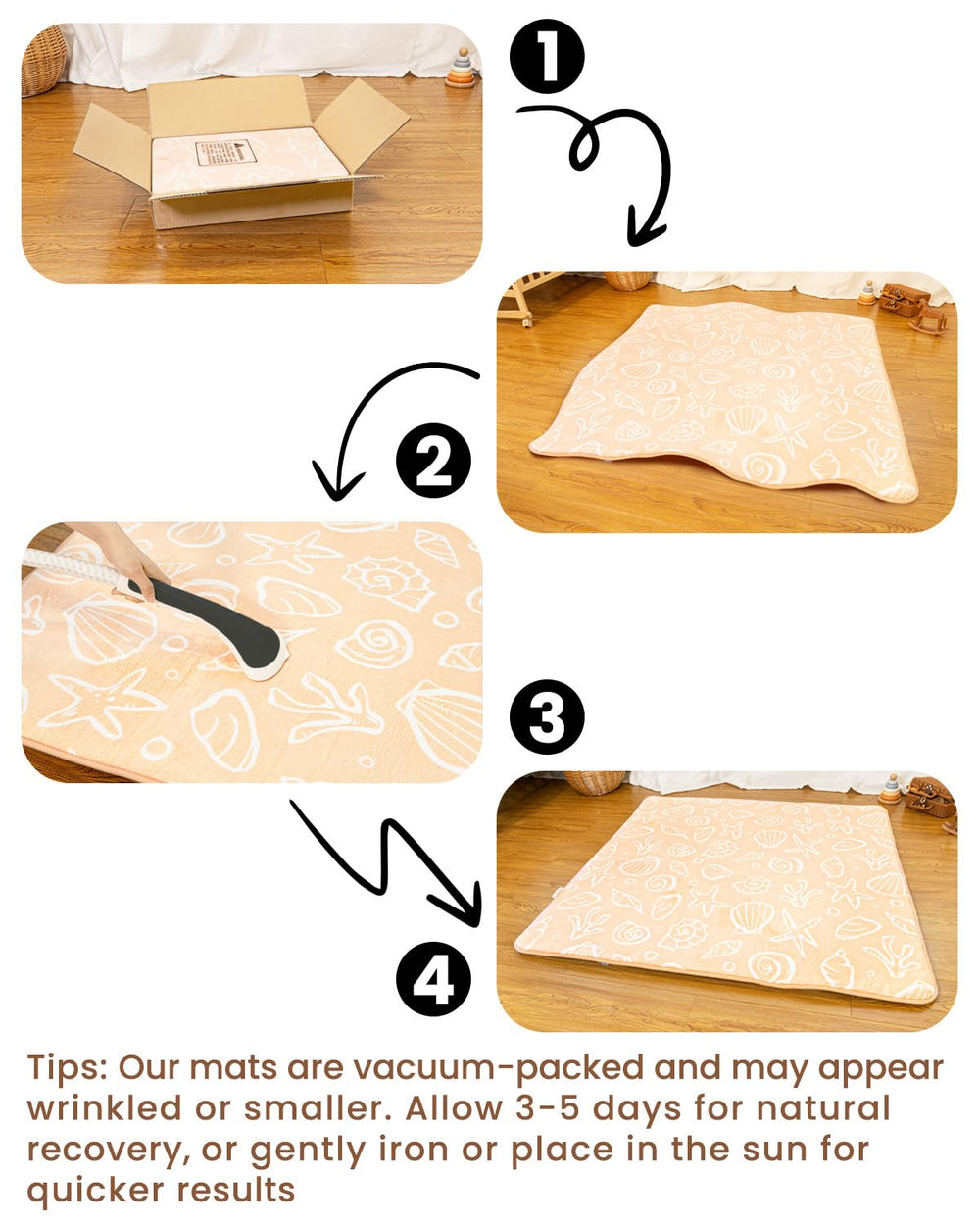 Beavtaens storage-strap design shown for compact packing and travel-friendly setup.