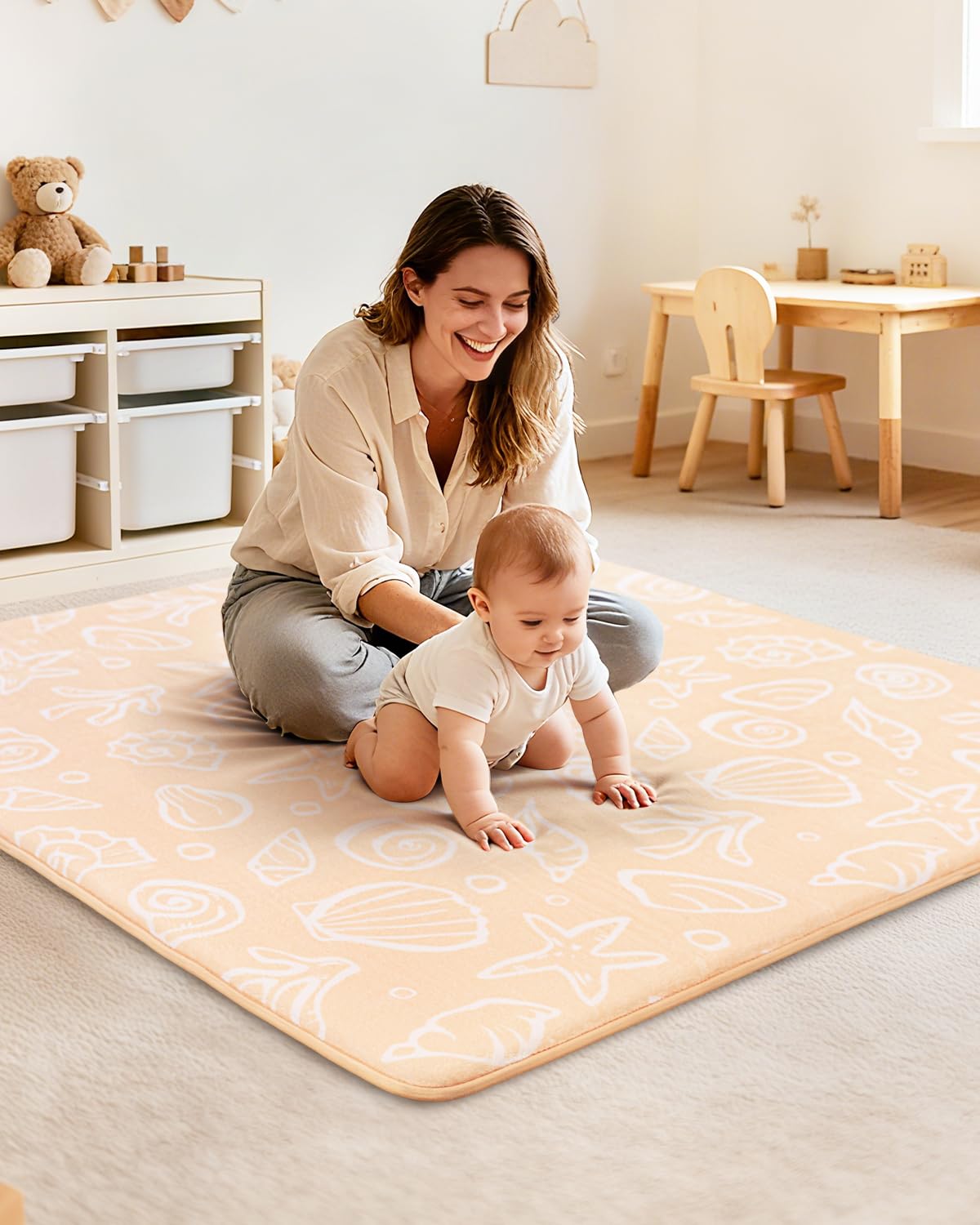 Beavtaens versatile-use mat suits tents, playrooms, living rooms, and outdoor setups.