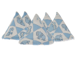 Beba Bean elephant 5-pack peepee teepees in gift-ready packaging for baby showers.