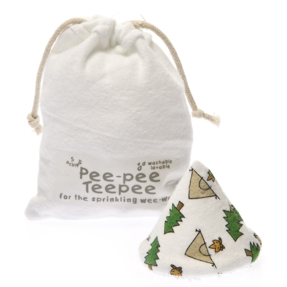 Beba Bean Pee Pee Tee Pee on baby boy during changes reduces diaper splashes